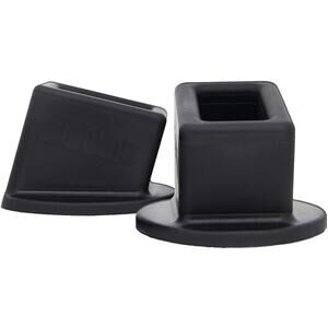 2-Pack Car Seat Belt Buckle Holder BLACK Kids Special Needs Zuwit